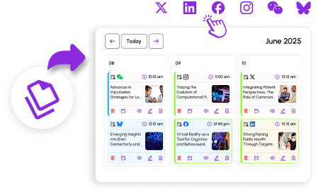 Smart scheduling for maximum impact